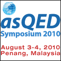 ASQED banner ad with date